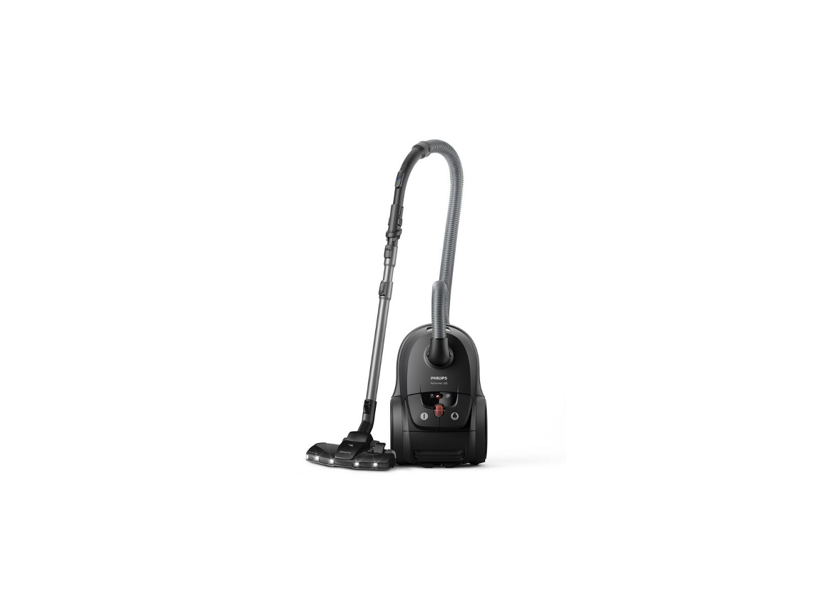 Aspiradora con Bolsa PHILIPS XD8122/10 (Negro - 900 W - 4 L)
