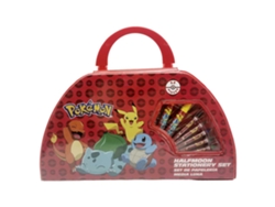52 Set Arte Set Estilo de Pasta na Caixa Vermelhopokemon