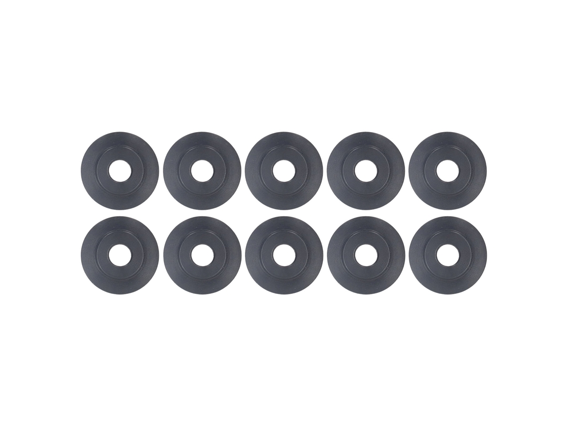 10 Discos De Repuesto Para Cortadores De Tubos De Acero Al Manganeso Ultrafinos, 18 Mm De Diámetro Exterior, 5 Mm De Diámetro Interior.