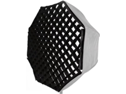 Softbox Octogonal De 120 Cm Con Rejilla, Solo Paraguas, Para Estudio Fotográfico, Tipo Panal De Abeja, Para Flash, Cuadrado.