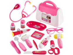 Kit de Médico Enfermera Juguete Regalo para Niños OHPA D999-7 Rosa