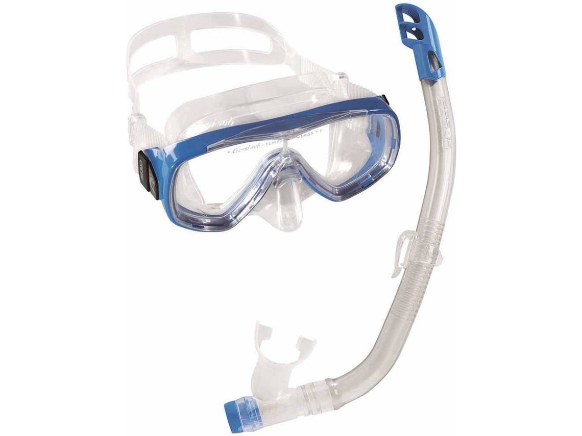 Conjunto De Máscara E Tubos Frontales de Buceo CRESSI Ondina Vip