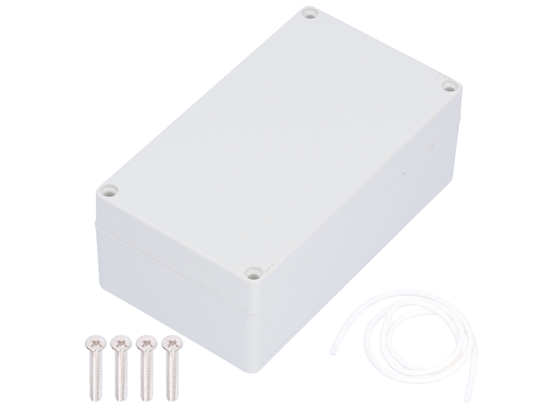 Caja De Conexiones De Plástico Abs Impermeable Para Proyectos Electrónicos, 200x120x75 Mm