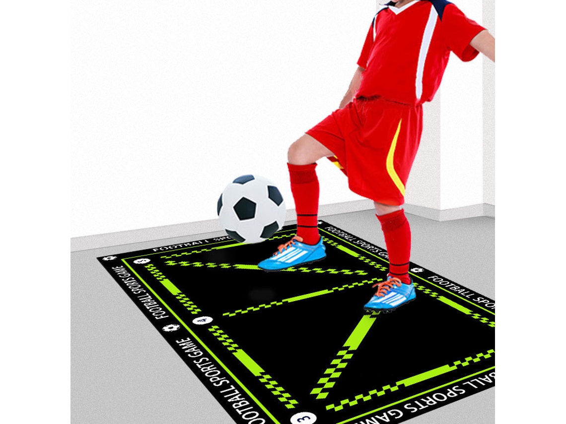 Tapete de entrenamiento de fútbol para todos los niveles, entrenamiento de agilidad de pies, 40 x 60 cm Eifson (Verde claro)