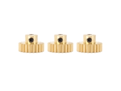Piezas De Engranajes De Motor De Cobre Para Coche Rc M0.8 Diámetro 3.175mm 23d Repuesto Para Hsp Axial Traxxas Redcat