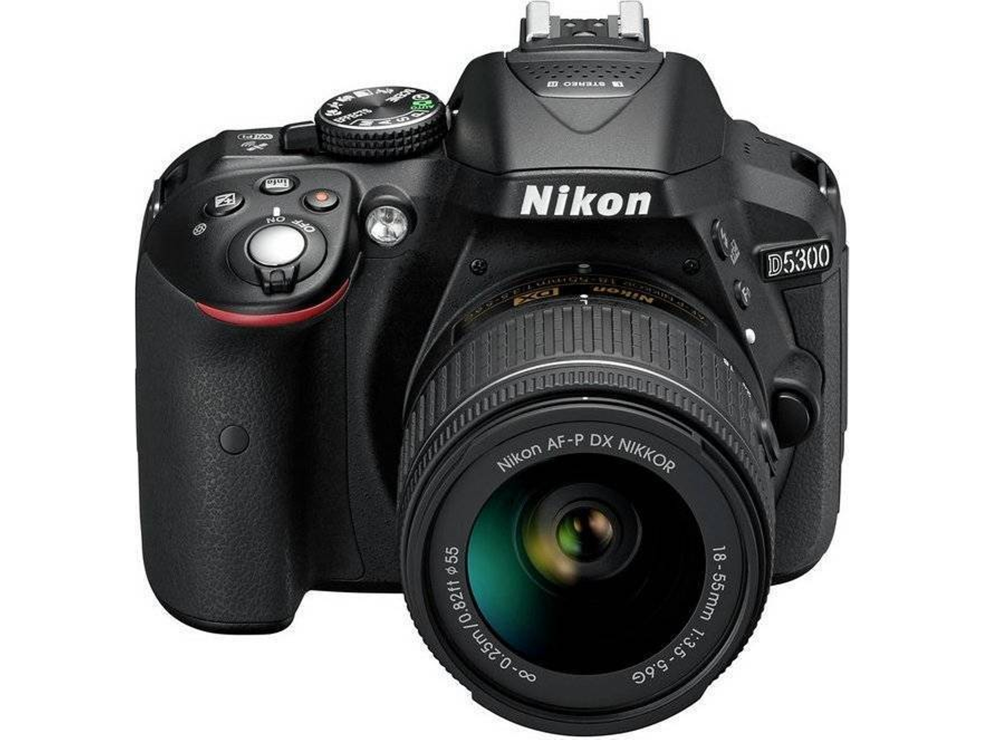 Kit Cámara Réflex NIKON D5300 + 18-55VR (24.2 MP - ISO: 100 a