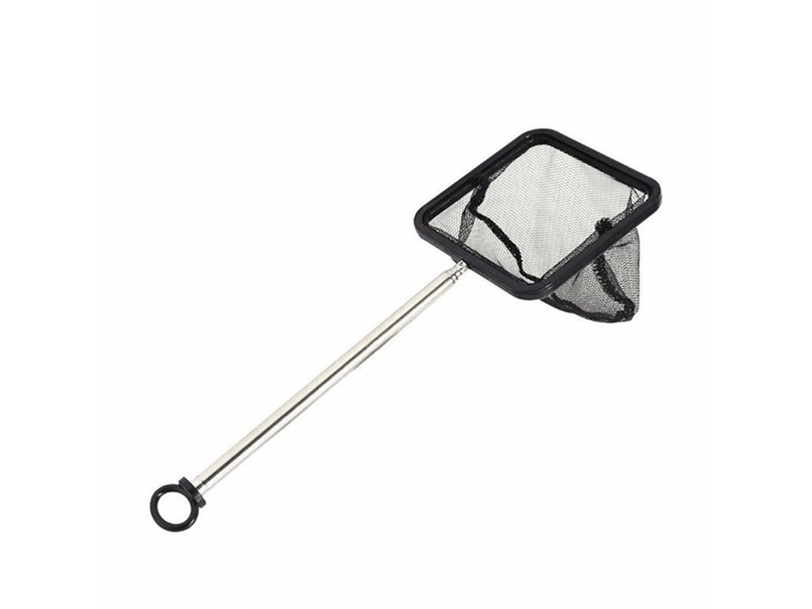 2026-red De Pesca Con Mango Largo Telescopico (22-42cm) Malla Fina Para Peces Camarones Y Desechos Acuarios