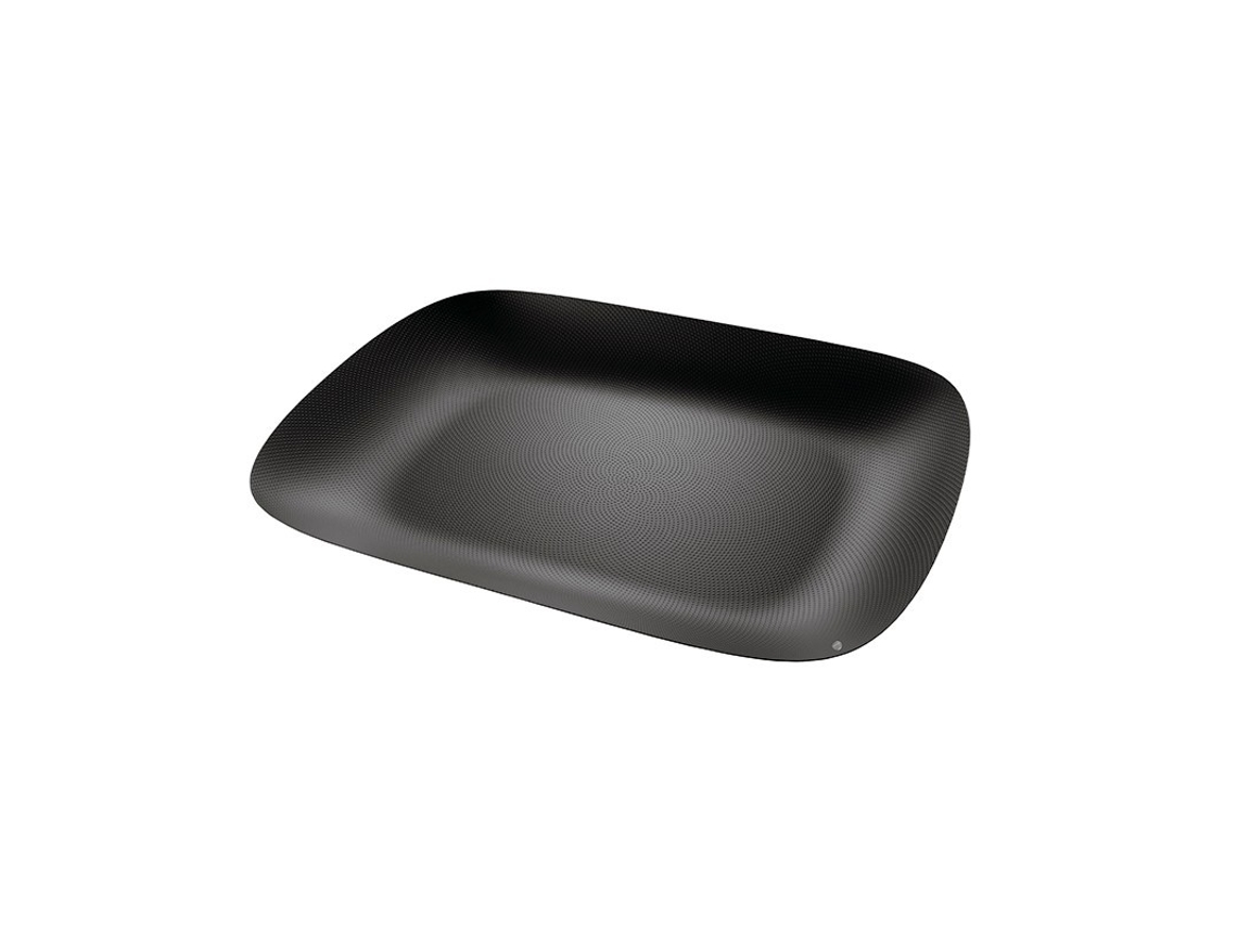 Bandeja Rectangular Negro - MoirÃ© ALESSI