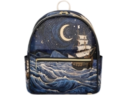 Mochila Tropicallife Estampado Barco Acuarela Para Mujeres Niñas Niños Mochila Cuero Escuela Viajes Uso Cas