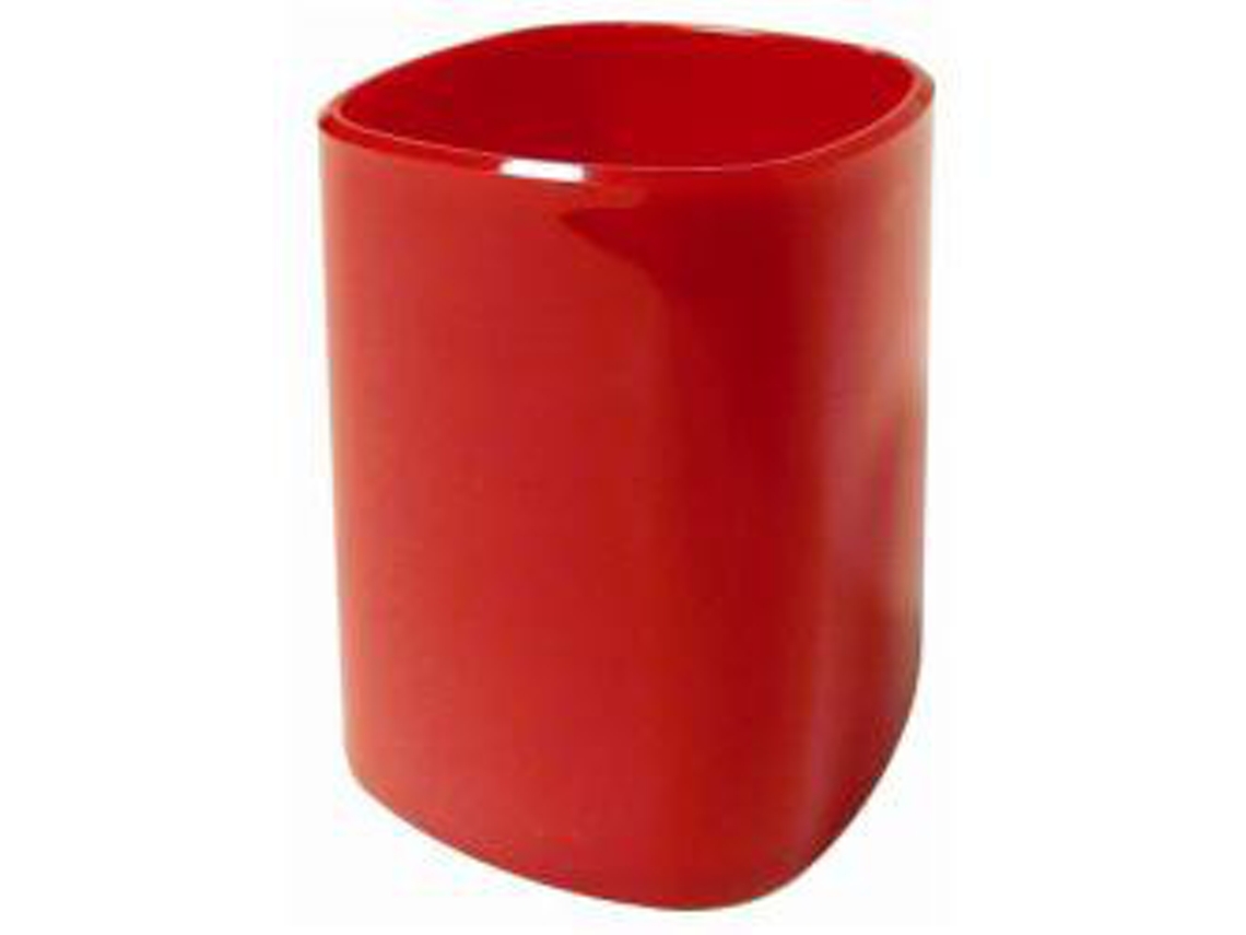 ARDA Pen Holder Porta Lápices Plástico Rojo