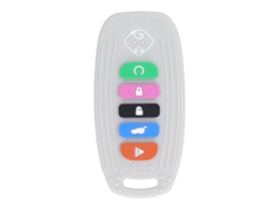 Chupeta Controle Remoto De Carro Silicone Sem Bpa Para Bebê Aliviar Dor De Dentes Cinza