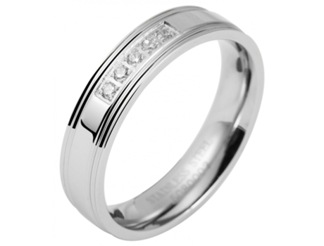 AKZENT Anillo Mujer em Acero Inoxidable Tam.54 0003