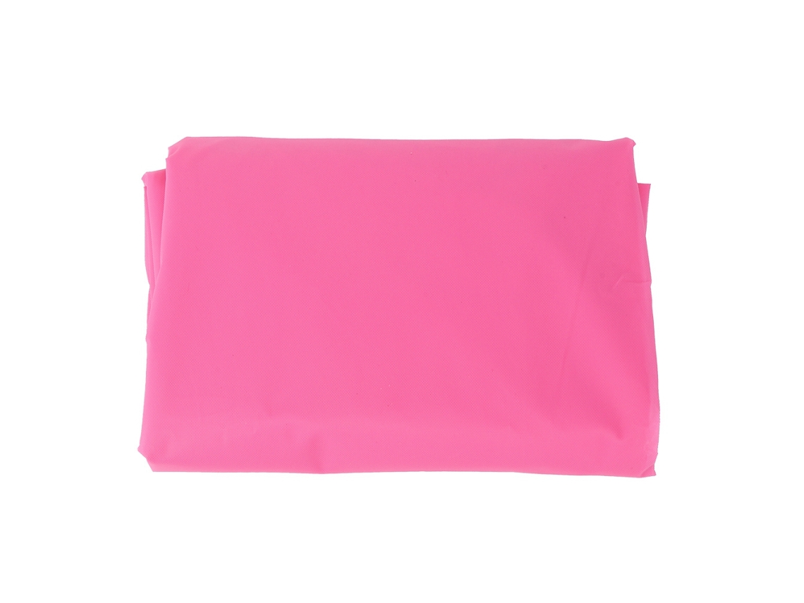 Chaqueta Impermeable Con Capucha Y Mangas, Portátil, Color Rojo-rosa, Para Adultos, Ideal Para Actividades Al Aire Libre.