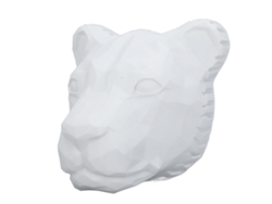 Lámpara De Pared 3d Con Diseño De León, Luz Blanca, Para Decoración De Habitaciones, Entrada, Pasillo, Mostrador, Patio.