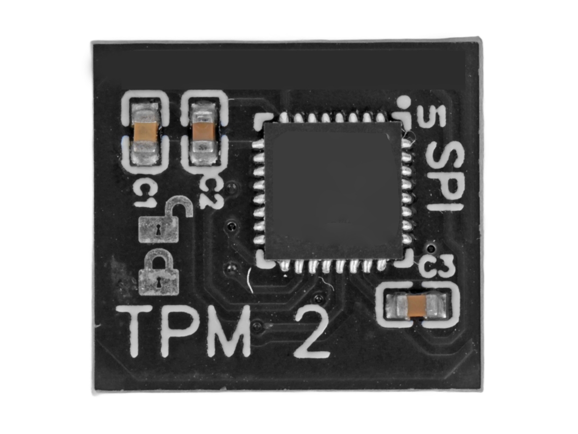 Módulo Tpm 2.0 Spi De 12 Pines, Tarjeta Remota, Placa De Seguridad Criptográfica Para Giga