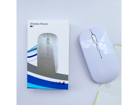Bluetooth Mouse Rechargeable Inalámbrico Mouse For Macbook Pro Azultooth Inalámbrico Mouse For Laptop Blanco