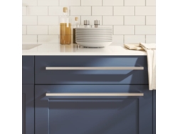Tiradores para muebles (20 unidades, 480 mm, acero inoxidable, plateados, Wsd676302) Lovely Home