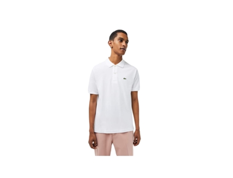 Polo LACOSTE (S - Blanco)
