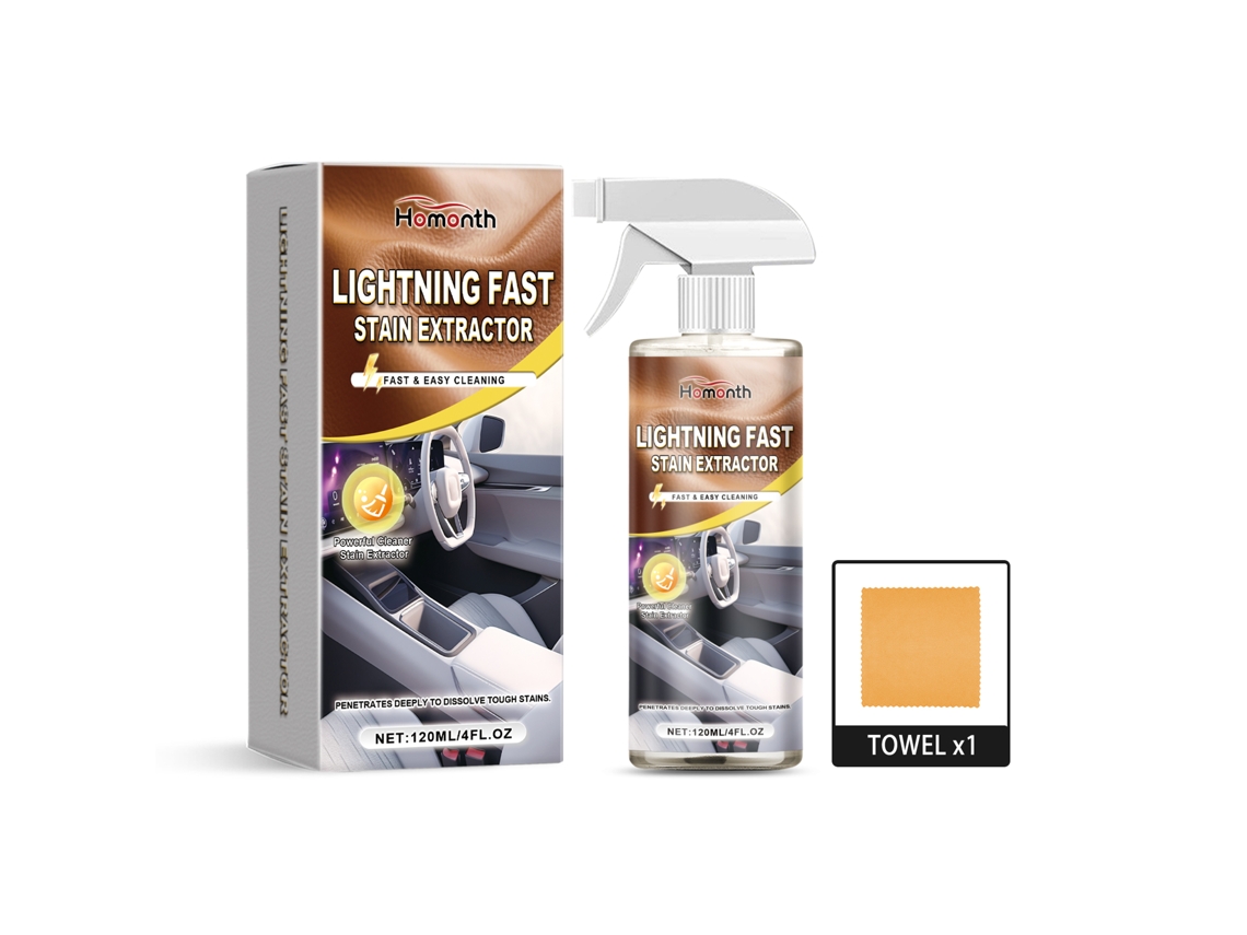 Limpiador de interiores de automóviles eficaz y práctico para vehículos.