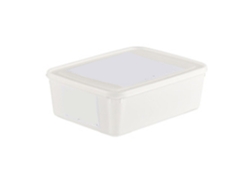 Caja De Almacenamiento Sellada Para Refrigerador De 4,5 L, De Pe Pp, Organizador Para Leche Materna, Verduras, Carne Y Frutas.