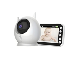 Vigilabebés Abm100 Con Visión Nocturna Por Infrarrojos Y Audio Bidireccional Szsmart