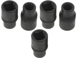 5 Extractores De Pinzas De Freno Para Camiones En Acero Negro,
