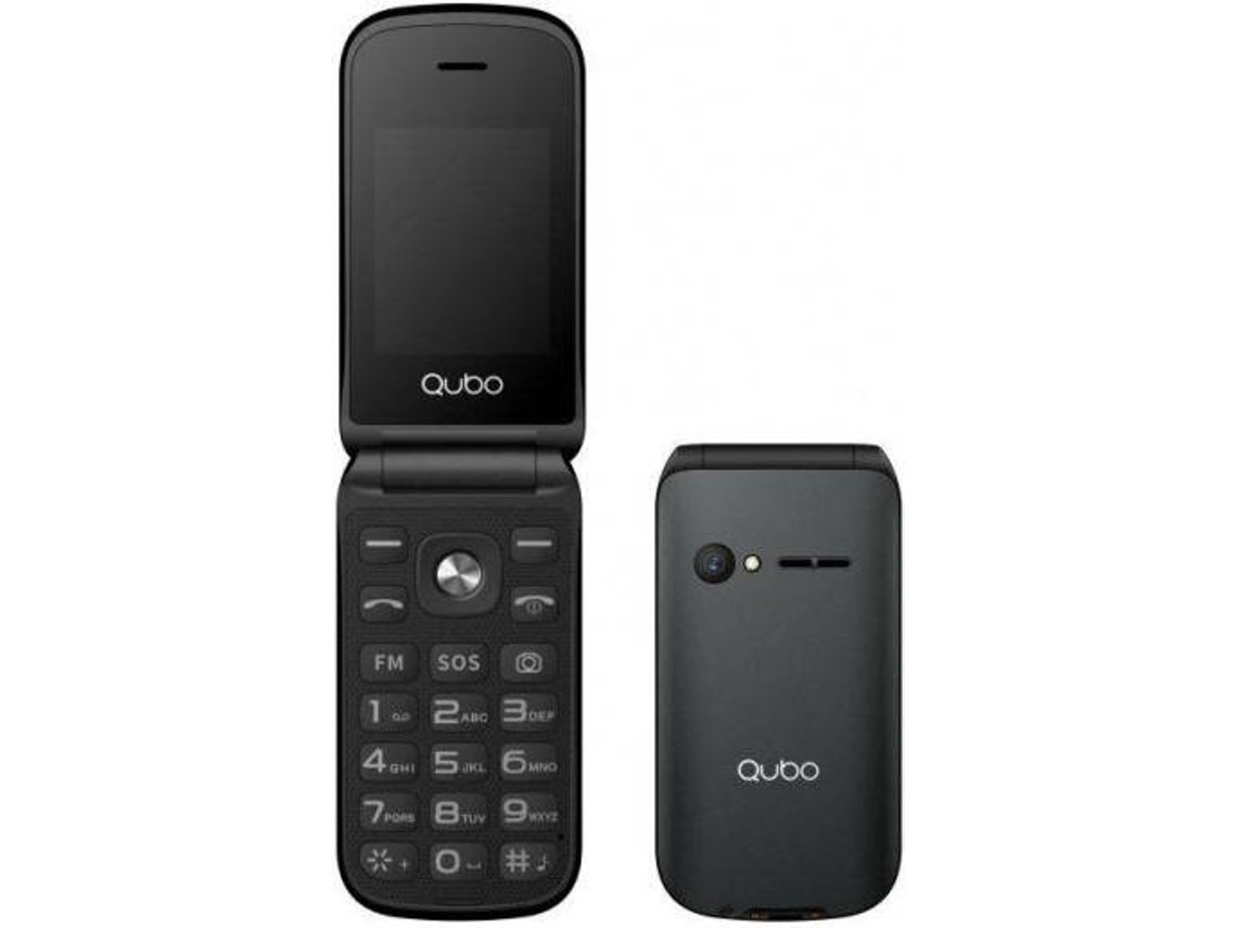 Teléfono Móvil Qubo B209 BK DS (2.4'' - 2G - Negro)
