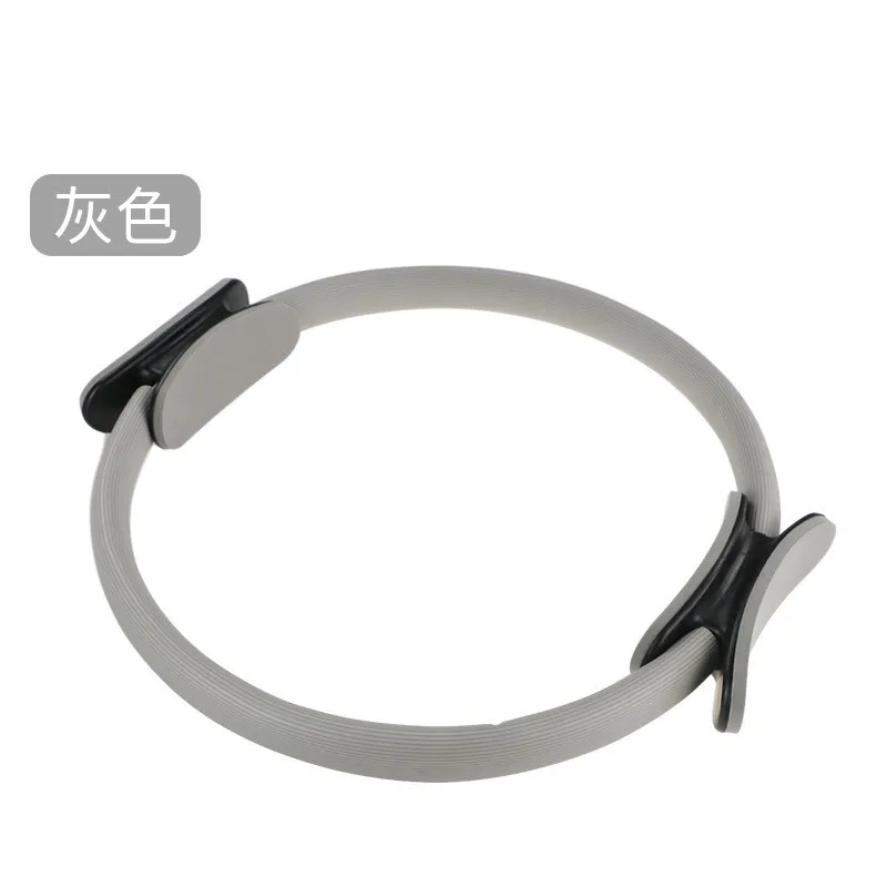 Aro de Pilates para Yoga, Antideslizante, Moldeador Corporal Mdug (Gris)