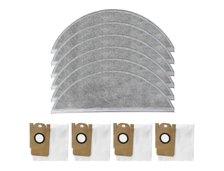 Sacos de pó, esfregões, roupas de pano para aspirador de pó xiaomi lydsto r1