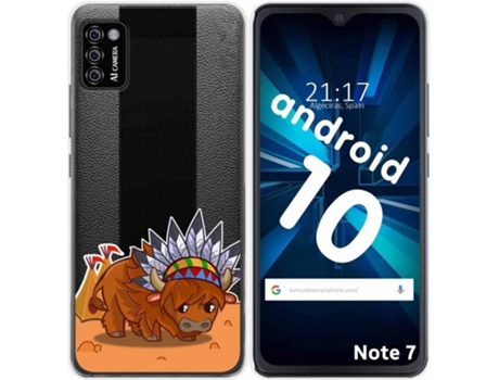 Carcasa Cubot Note 7 TUMUNDOSMARTPHONE Bufalo Multicolor