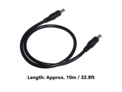 2026-as-cable Dc Macho A Macho 10m 32.8ft De Goma De Cobre Extensión De Alimentación Para Mini Satélite
