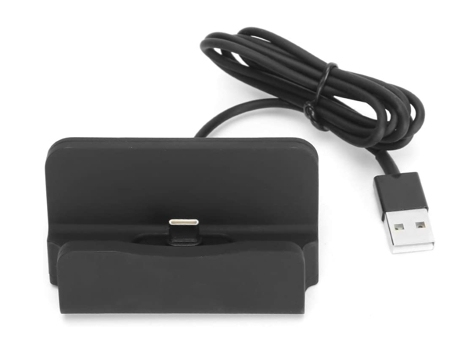 Estación de Carga Estación Base Carga Usb Tipo Teléfono para Huawei, Samsung CHRONUS Negro