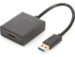 Cable HDMI DIGITUS (USB 3.0 - HDMI - Negro)
