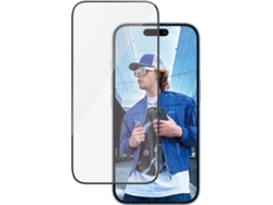 Protector de pantalla de vidrio templado PANZERGLASS para iPhone 15 / 16 / 2024 de 6.1'' - Ajuste ultra ancho