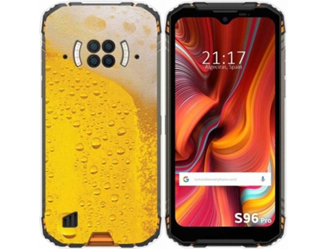 Carcasa Doogee S96 Pro TUMUNDOSMARTPHONE Cerveza Multicolor