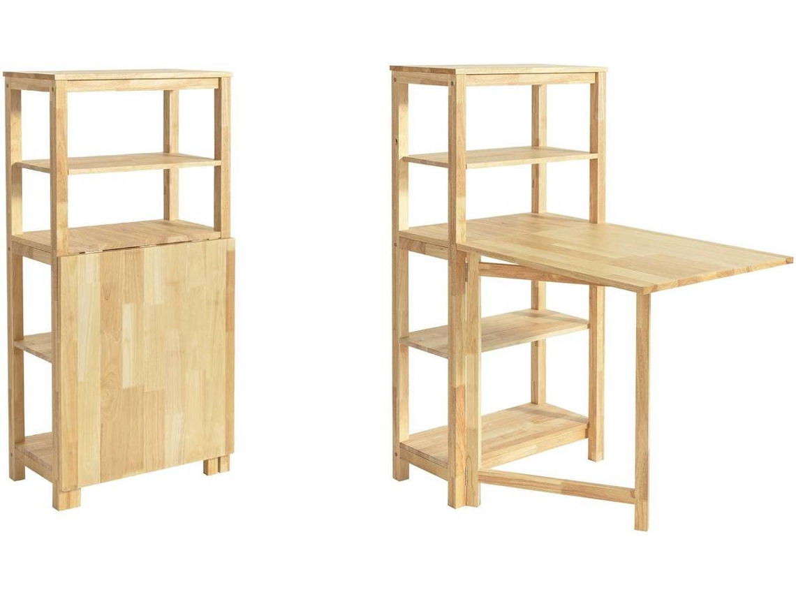 Mesa SOBUY (Marrón - Madera - 98x60x126 cm)