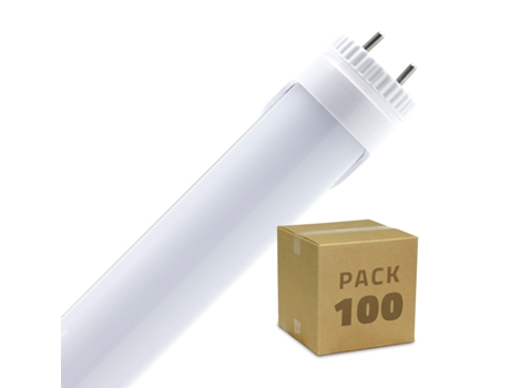 Tubo LED T8 G13 150 cm Conexión un Lateral 24W 120lm/W (Pack 100 un)