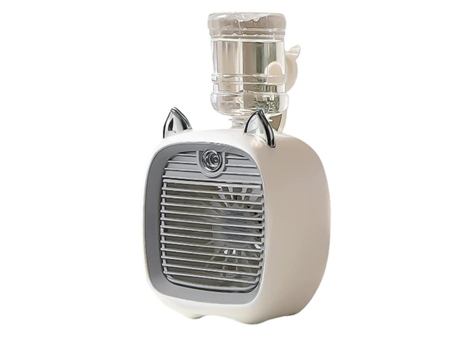 Ventilador Portátil 3 Velocidades Nano Spray 2400 Mah Gris VEANXIN