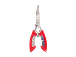 (rojo) Aguja De Pesca De Acero Inoxidable Con Mango Antideslizante Y Extractor De Anzuelos (multifuncional)