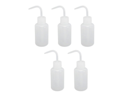 5pcs Botellas De Lavado Seguras De Plástico Para Laboratorio, Rellenables, 150ml, Multiuso Para Limpieza Y Riego