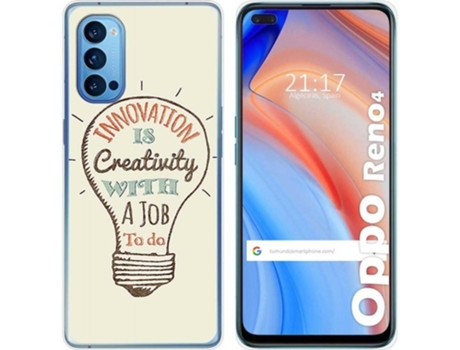 Carcasa Oppo Reno 4 5G TUMUNDOSMARTPHONE Creativity Multicolor
