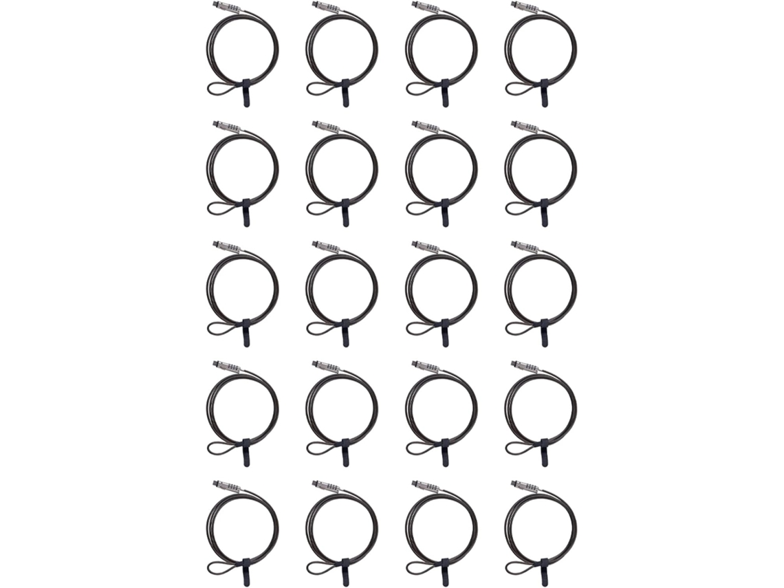 20 Candados Para Cables De Portátil Usb De 4 Puertos, Candado Digital Universal