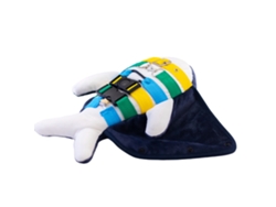Peluche De Narval Con Botones - Regalo Educativo Para Niños - Desarrollo Infantil