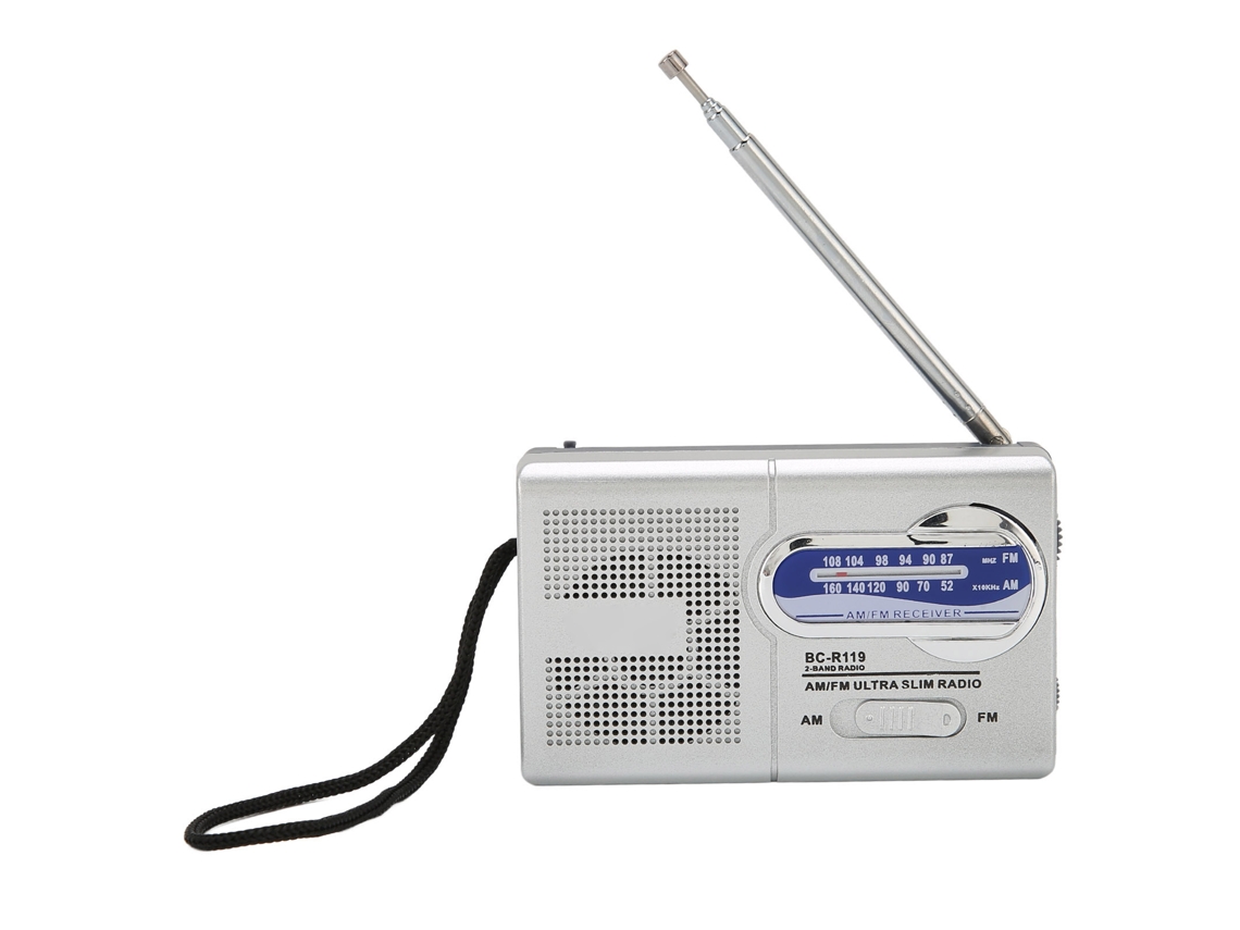 Radio portátil (AM/FM, altavoz incorporado)