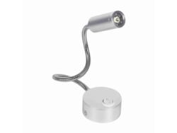 2026-lámpara Led De Lectura Para Cama Con Cuello De Cisne, 3w Luz Blanca Cálida, Interruptor On/off, 85-265v