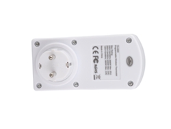 Termostato inalámbrico programable con mando a distancia, enchufable, para calefacción y refrigeración, 220 V/240 V, 16 A, enchufe europeo | Sin marca