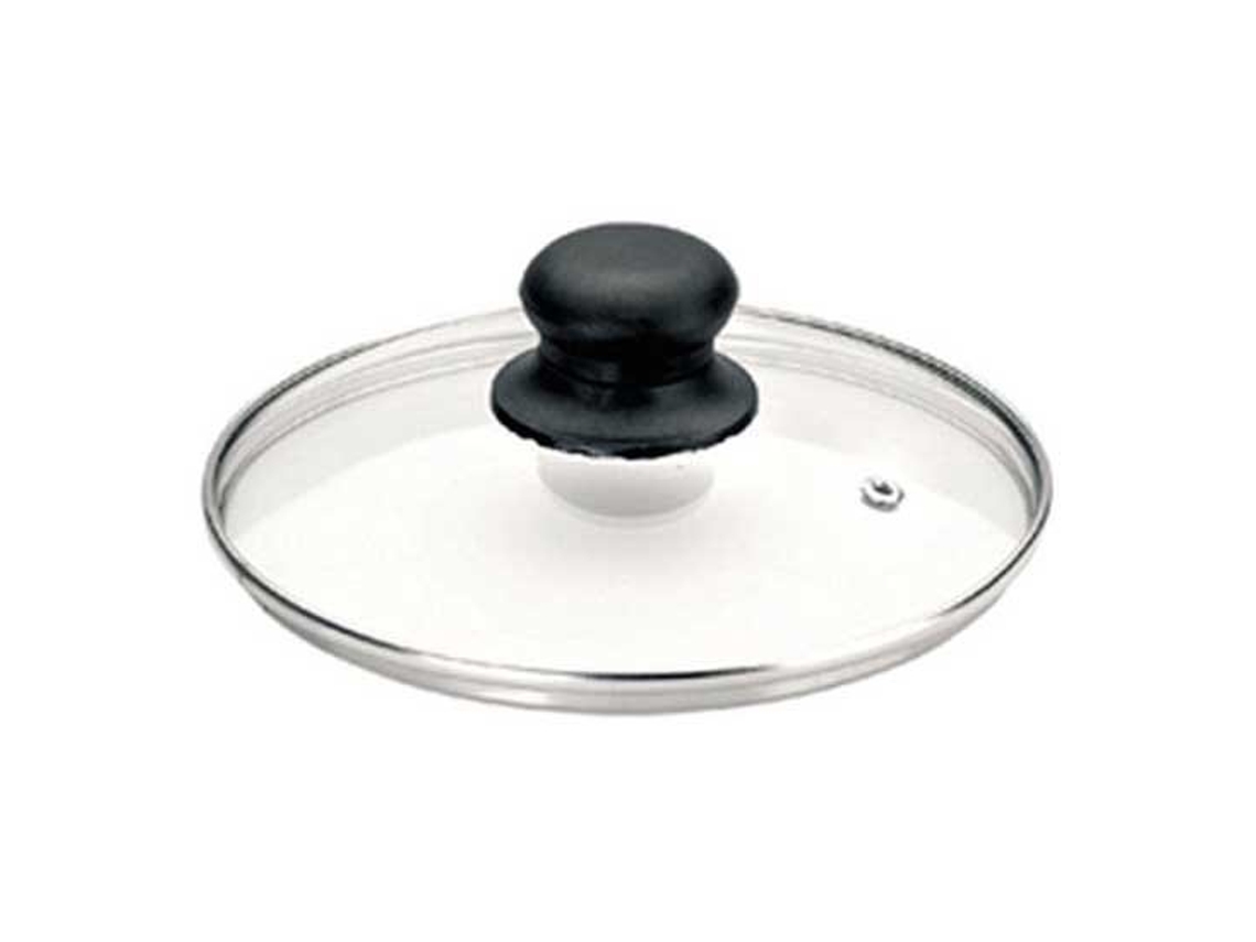 Tampa de Panela de Vidro 32 Cm Prateadoibili
