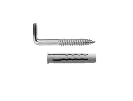 Kit Sanitario Alcayata Con Taco Ø 14 x 70 mm Fijación Calentadores / Termos de Agua WOLFPACK LINEA PROFESIONAL