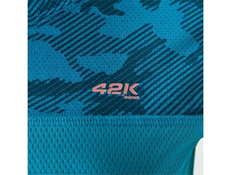 Camiseta de Hombre para Running 42K RUNNING Mimet Azul (L)