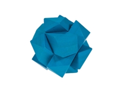 Puzzle FRIDOLIN (Madera - Azul - 9 x 9 x 9 cm)